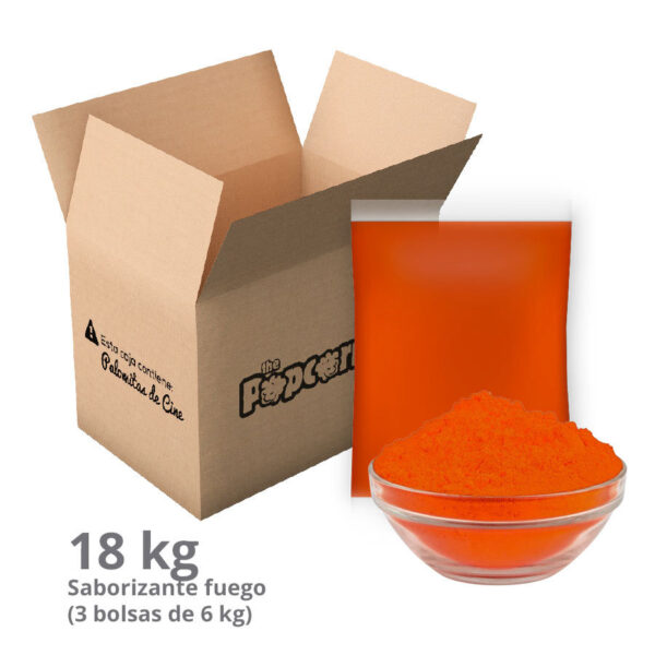 Saborizante The popcorner Fuego 18Kg