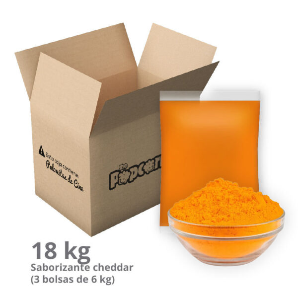 Saborizante The popcorner Cheddar 18Kg